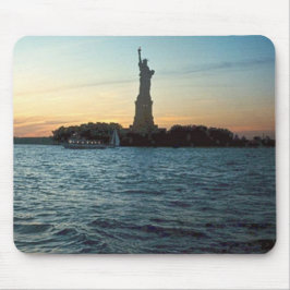 Freiheit am Sonnenuntergang Mousepad