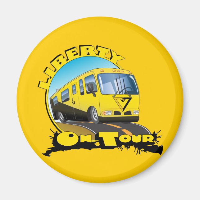 Freiheit auf Tour Magnet (Vorne)