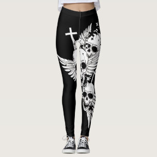 Freiheit B&W Leggings