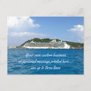 Freiheit bei St. Martin Custom Cruise Mailer Postkarte