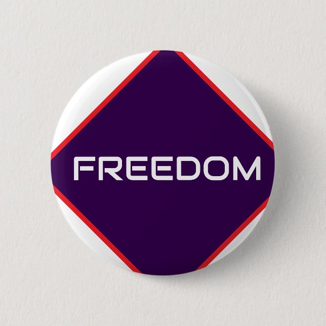 Freiheit Button (Vorderseite)