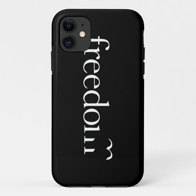 Freiheit Case-Mate iPhone Hülle (Rückseite)