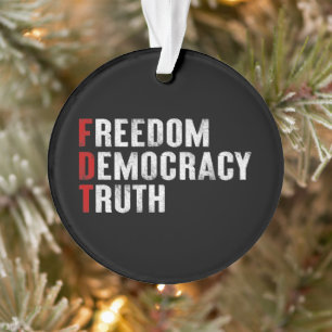 Freiheit Demokratie Wahrheit Ornament