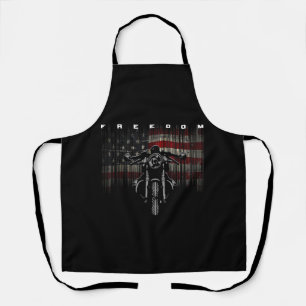 Freiheit der amerikanischen Flagge für Motorräder Schürze