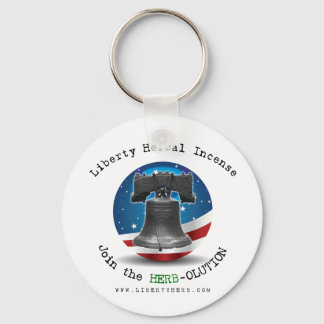 Freiheit der herbischen Räucherkette Schlüsselanhänger