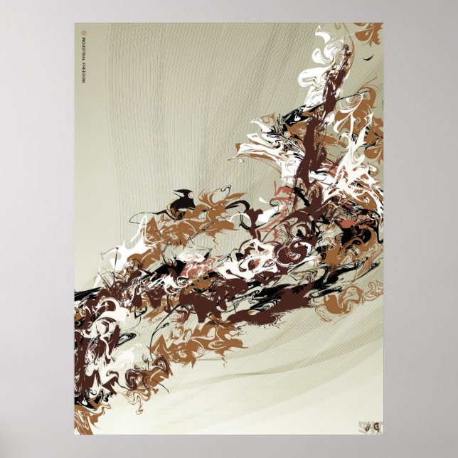 Freiheit der Industrie Poster (Vorne)