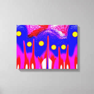 Freiheit der sechs Sonnen Leinwanddruck