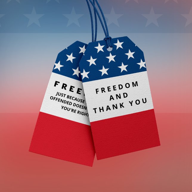 Freiheit ein echter Patriot Geschenkanhänger (Von Creator hochgeladen)