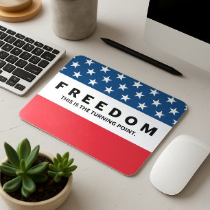 Freiheit ein echter Patriot Mousepad