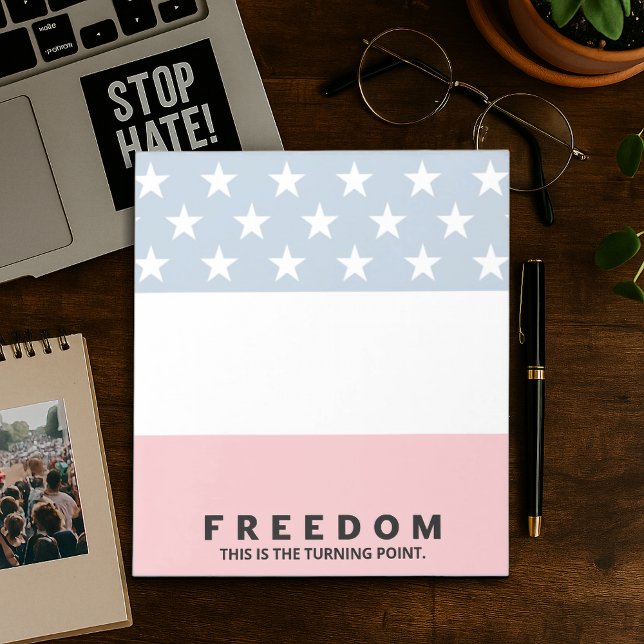 Freiheit ein echter Patriot Notizblock (Von Creator hochgeladen)