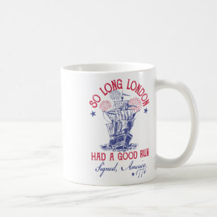 Freiheit Erste Sicherheit Dritter 4. Juli Patrioti Kaffeetasse