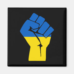 Freiheit Faust Ukraine Magnet