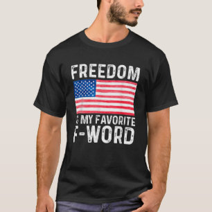 Freiheit Favorit von Word America Libertarian Cons T-Shirt