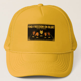 Freiheit finden bei Blurt Trucker Hat Truckerkappe