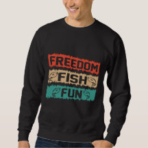 Freiheit Fisch Spaß Rustikales Design