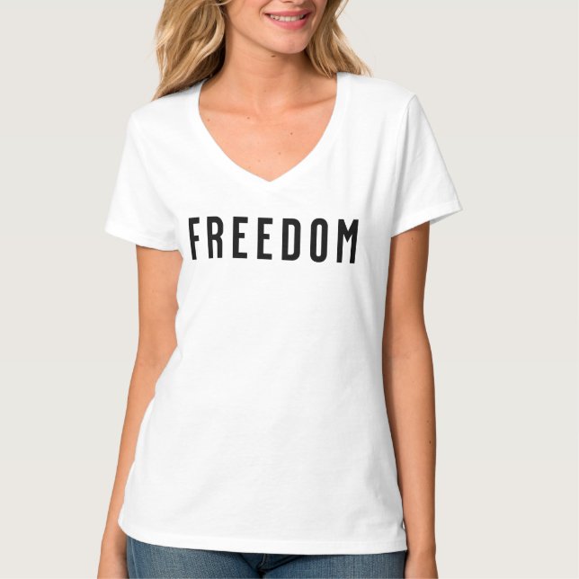 Freiheit, Freiheit Charlie T-Shirt (Vorderseite)