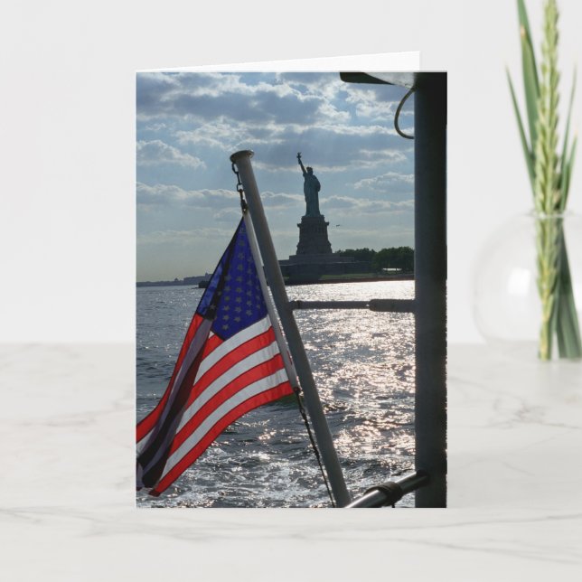 Freiheit, Freiheit (innen leer) Karte (Vorderseite)