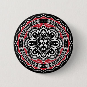 Freiheit für allen Insignie-Knopf Button