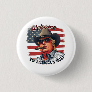 Freiheit für Amerikas Golf-Amerikaner Trump Button