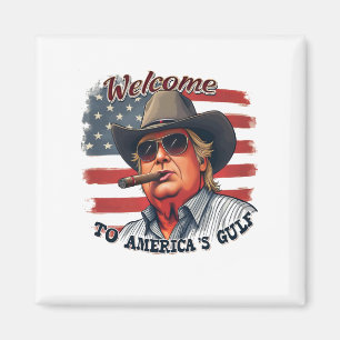 Freiheit für Amerikas Golf-Amerikaner Trump Magnet