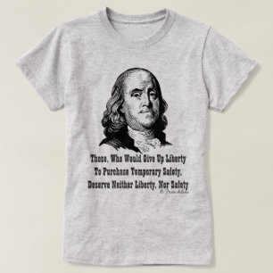 Freiheit für den T - Shirt der Sicherheit