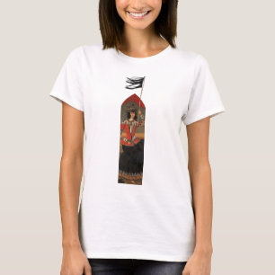 Freiheit für Frauen, stehen Sie mit den iranischen T-Shirt