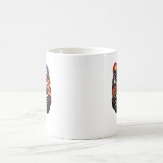 Freiheit für immer – Realistischer Weißkopfseeadle Kaffeetasse