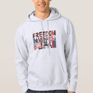 Freiheit geht nie außer Stil: Deine Unabhängigkeit Hoodie