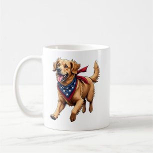 Freiheit Golden Retriever Vintage Gravur Shirt 4 Kaffeetasse