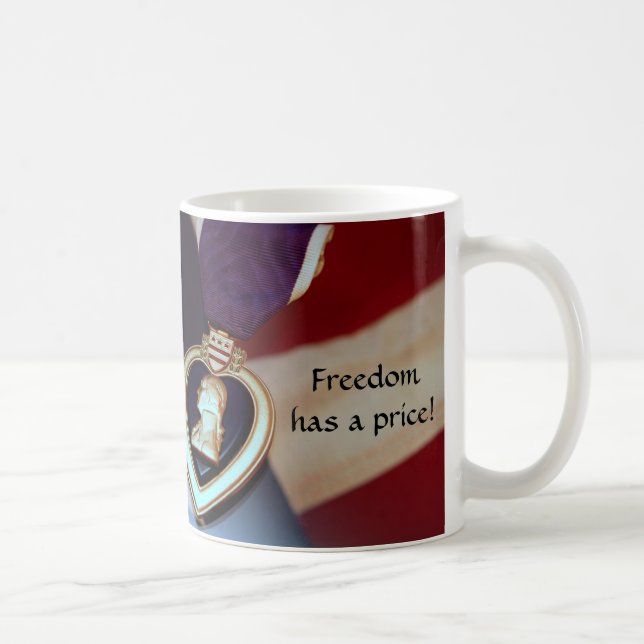 Freiheit hat einen Preis! Tasse (Rechts)