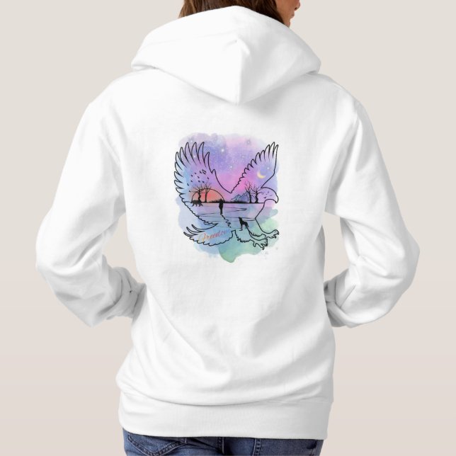 Freiheit Hoodie (Rückseite)
