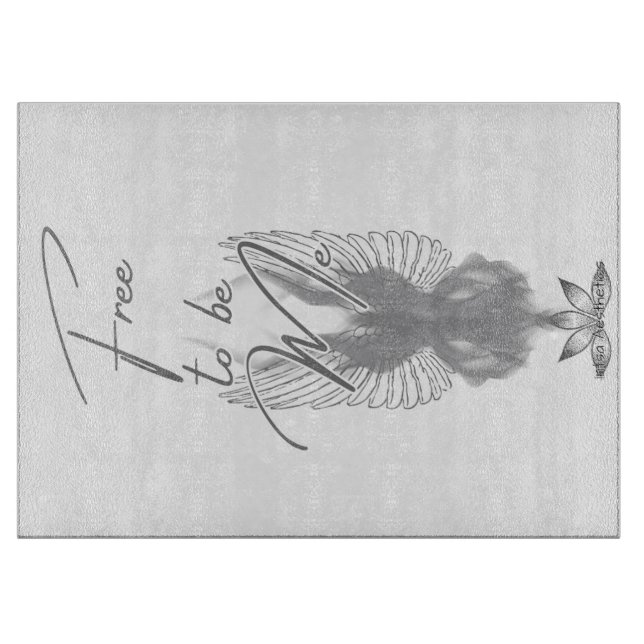 Freiheit, ich Cutting Board zu sein Schneidebrett (Vorderseite)