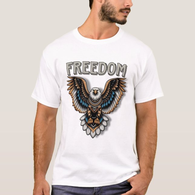 Freiheit in die Höhe - Ein Symbol der Stärke und d T-Shirt (Vorderseite)