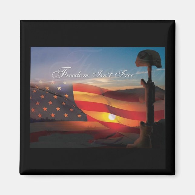 Freiheit ist frei magnet (Vorne)