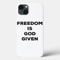 Freiheit ist Gott gegeben