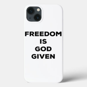 Freiheit ist Gott gegeben Case-Mate iPhone Hülle
