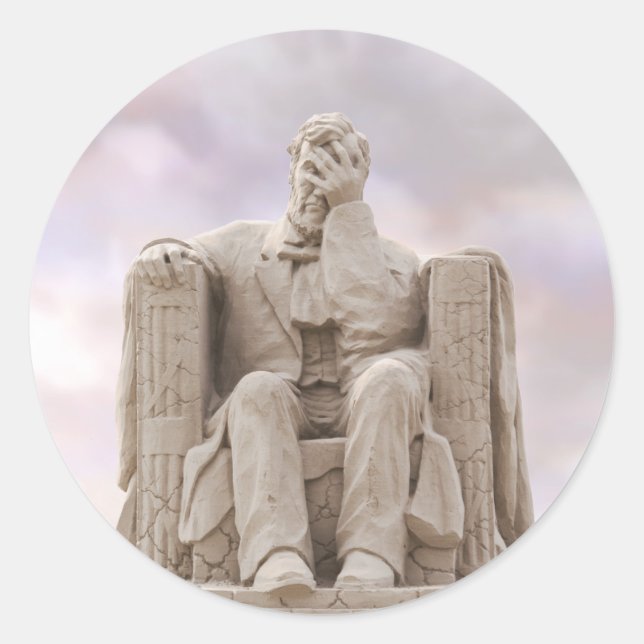 Freiheit ist knurrend Aufkleber (Vorderseite)