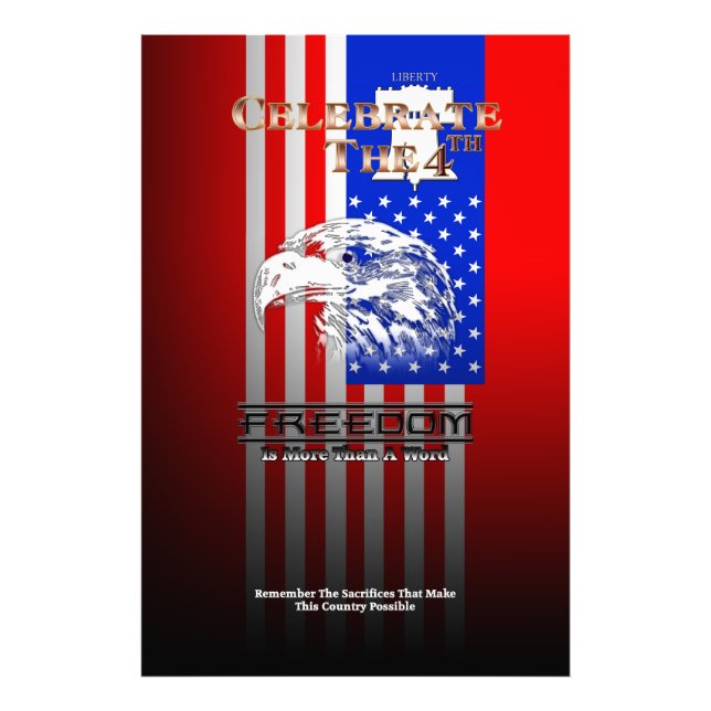 Freiheit ist mehr als ein Word-Foto Freiheit druck (Vorne)