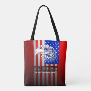 Freiheit ist mehr als eine Word C4th AOP-Tasche