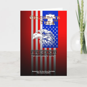 Freiheit ist mehr als eine Word-Grusskarte Karte