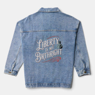 Freiheit ist mein Geburtsrecht Jeansjacke