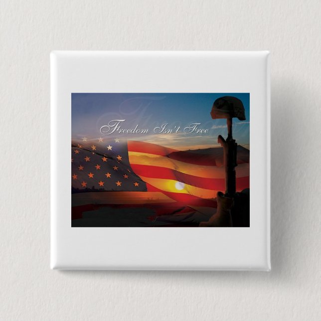 Freiheit ist nicht frei button (Vorderseite)