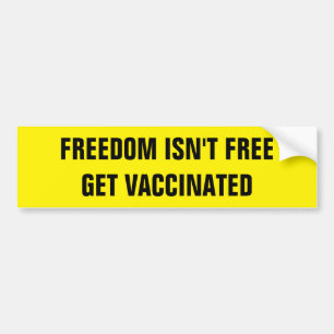 FREIHEIT IST NICHT KOSTENLOS AUTOAUFKLEBER