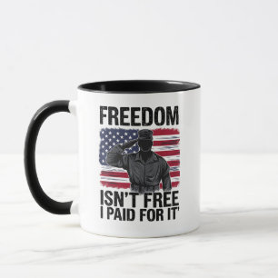 Freiheit ist nicht umsonst Ich habe dafür bezahlt Tasse