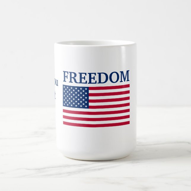 Freiheit Kaffeetasse (Mittel)