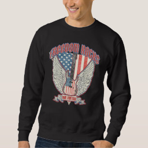 Freiheit Macht Lärm Party Sweatshirt