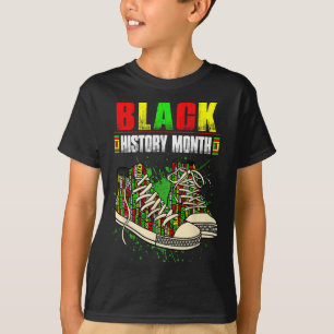 Freiheit Melanin Schwarz Stolz Afrika Schuhe Schwa T-Shirt