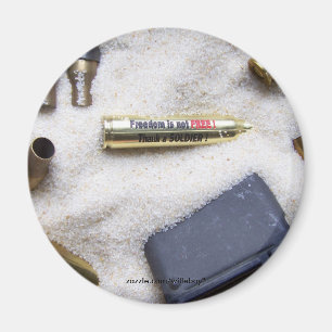 Freiheit Militärveteranen Tag Magnet Sohn