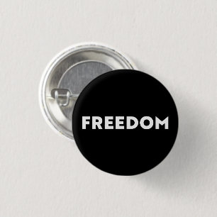 Freiheit moderne Typografie minimalistisch weiß sc Button