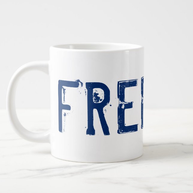 Freiheit! Mug Jumbo-Tasse (Links)